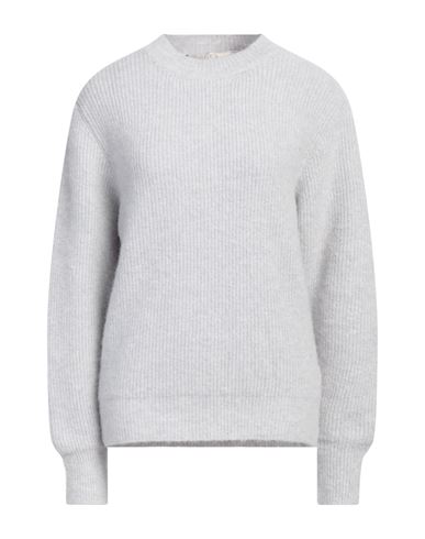 Tela Woman Sweater Light grey Size S Polyamide, Alpaca wool, Wool, Elastane