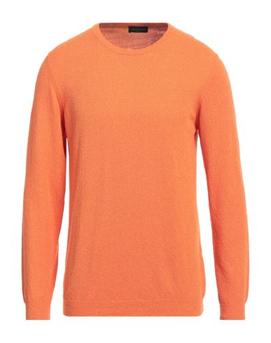 Man Sweater Orange