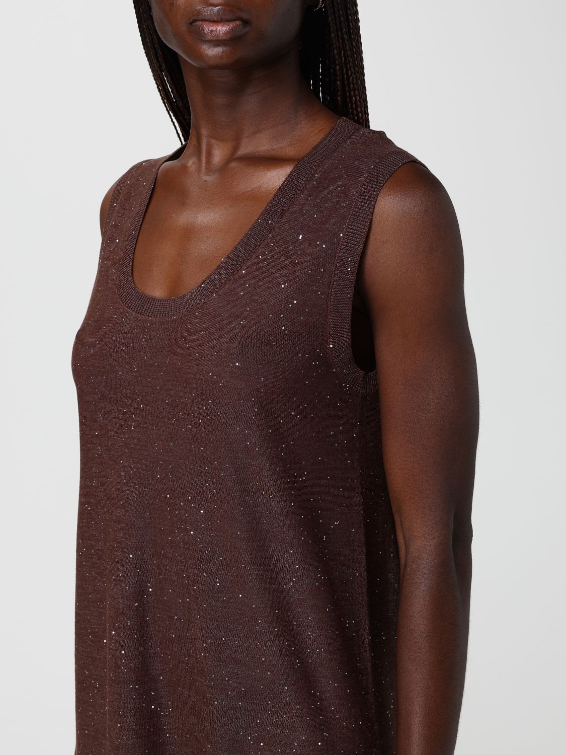 Dress Woman color Cocoa