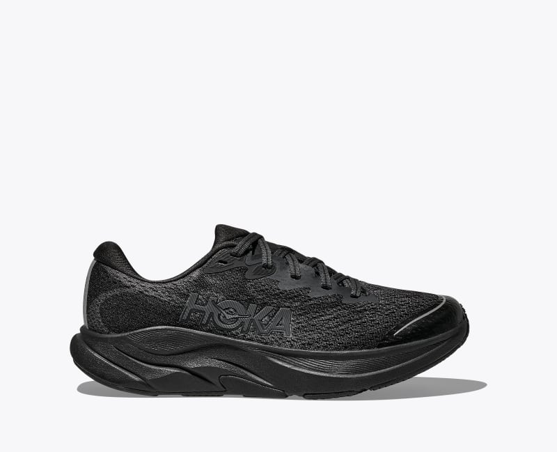 HOKA Rincon 4 Shoes in Black/Black