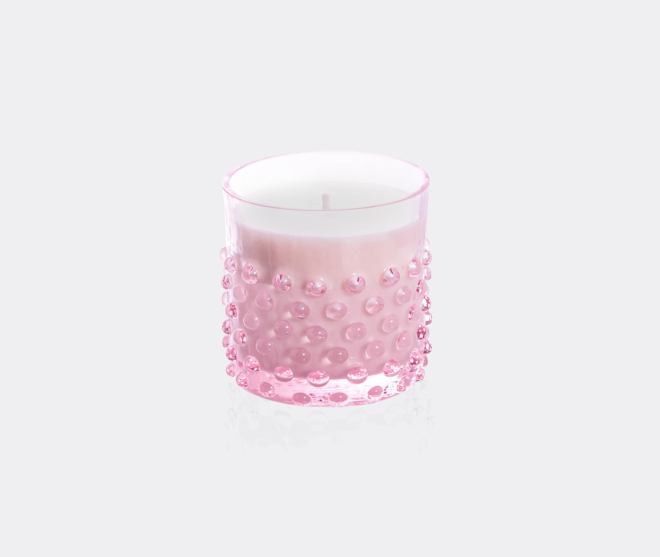 'hobnail' Candle, Peony, Rosaline