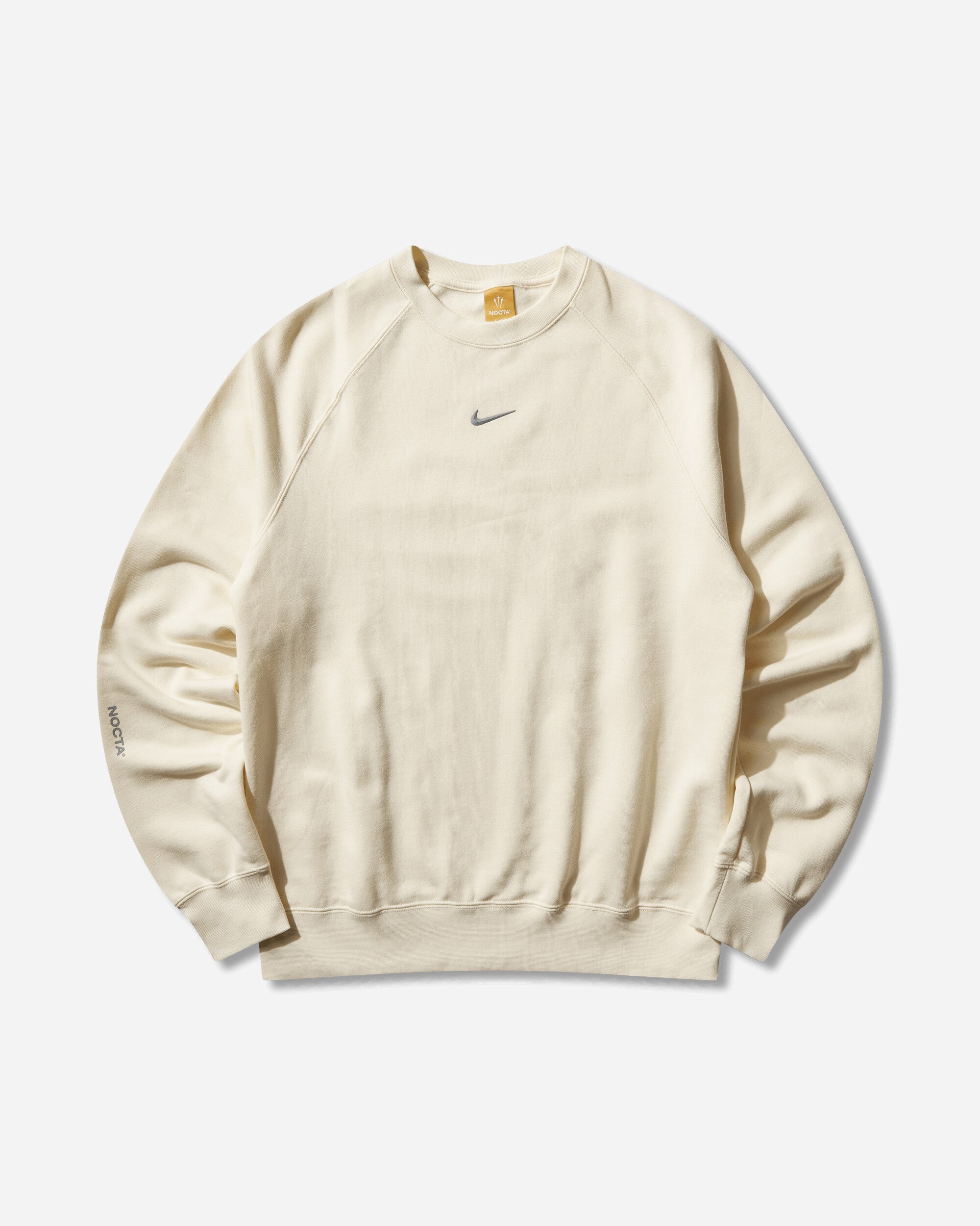 Sweatshirt Nike x NOCTA Men's Fleece CS Crew Alabaster/ Stealth