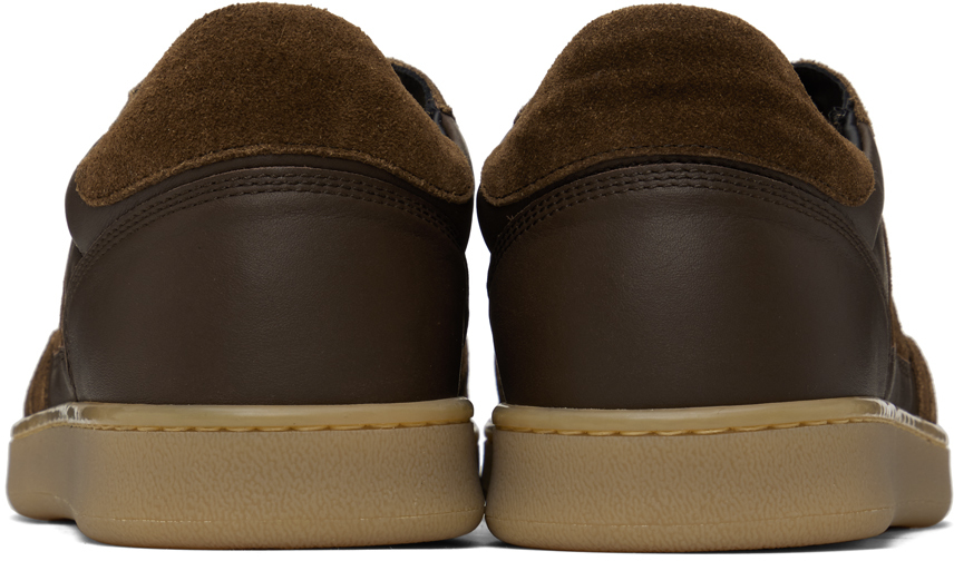 COLLEGIUM Brown Pillar Court II Sneakers
