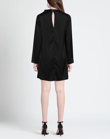 Woman Mini dress Black Size 4 Polyester, Elastane