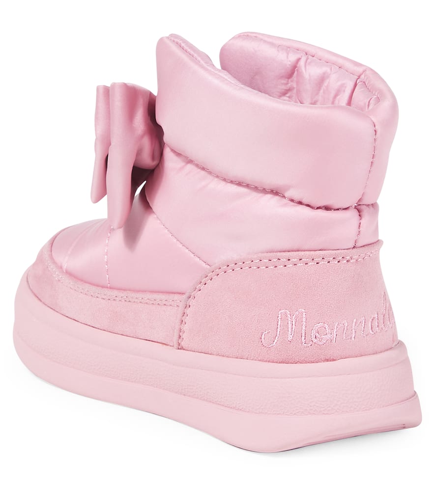 Bow-detail ankle boots