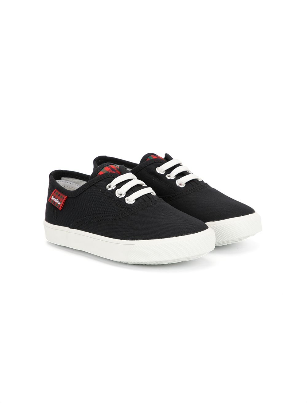 Canvas low-top sneakers - Black