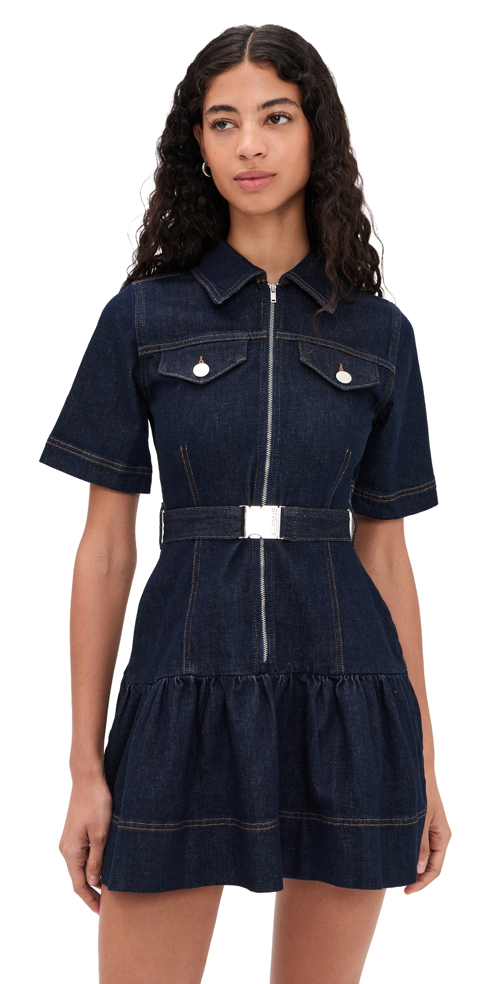 Amanda Denim Mini Dress Indigo