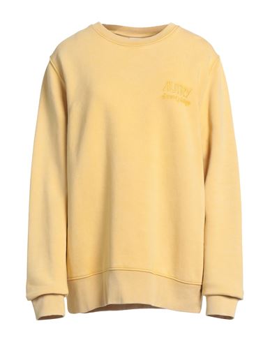 Woman Sweatshirt Marigold Size M Cotton