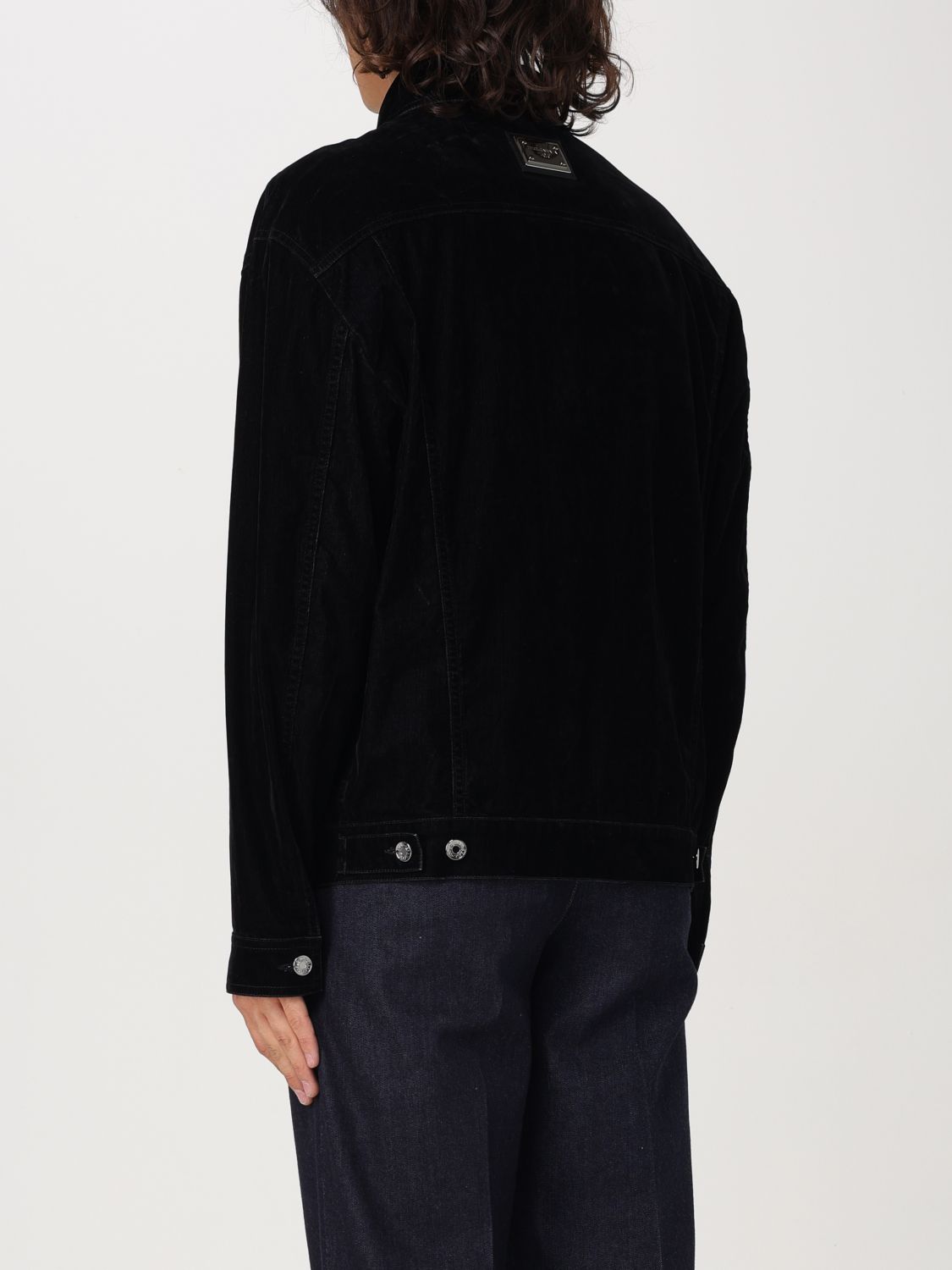 Denim shirt jacket - Black