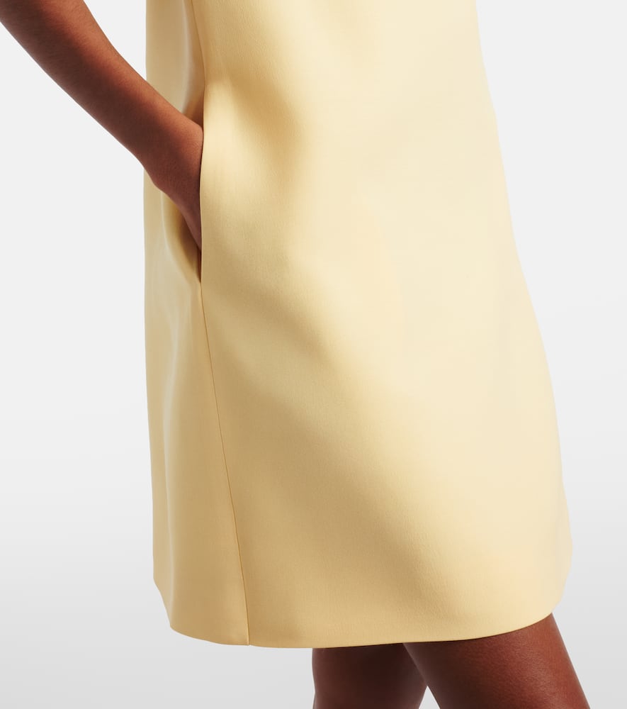Crepe Couture embellished minidress