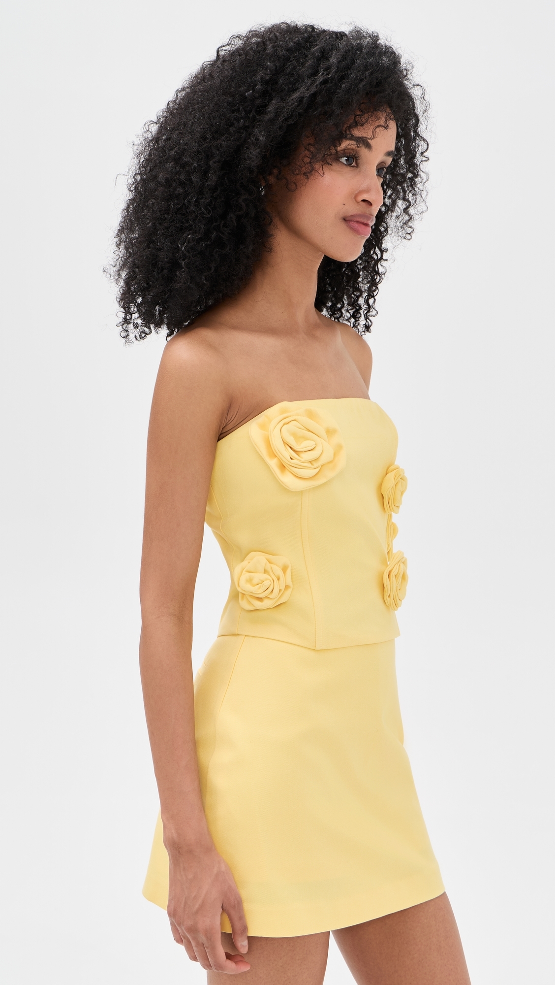 Eleodra Tube Top Yellow