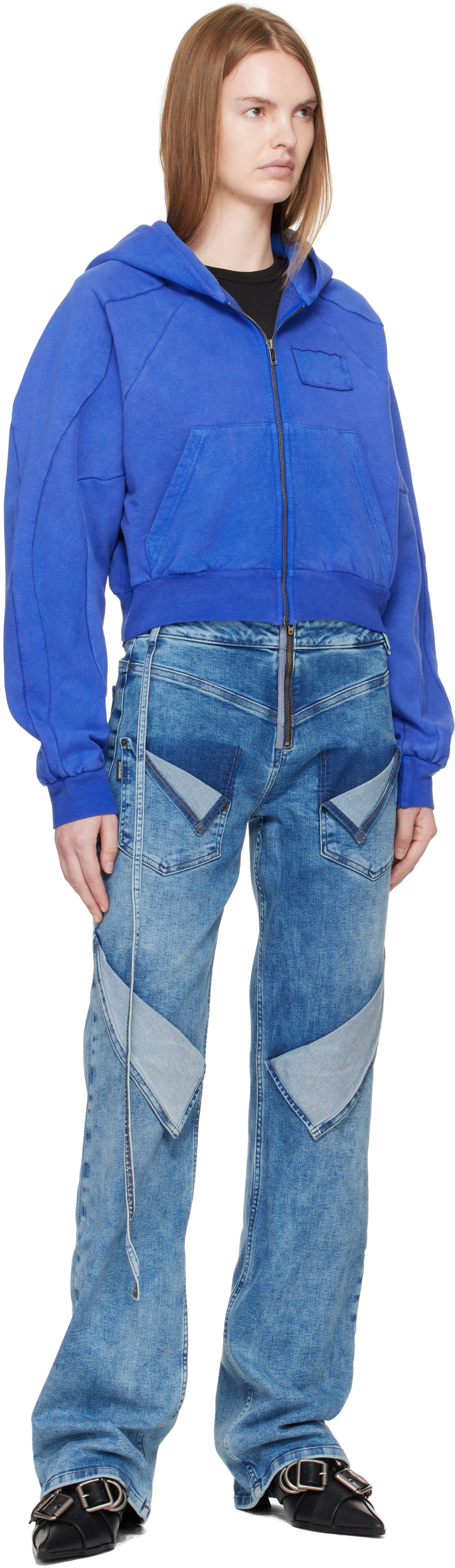 Blue Loose Fit Jeans