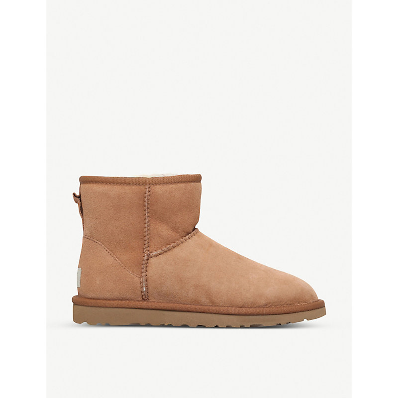 Womens Brown Classic ll Mini Sheepskin Boots