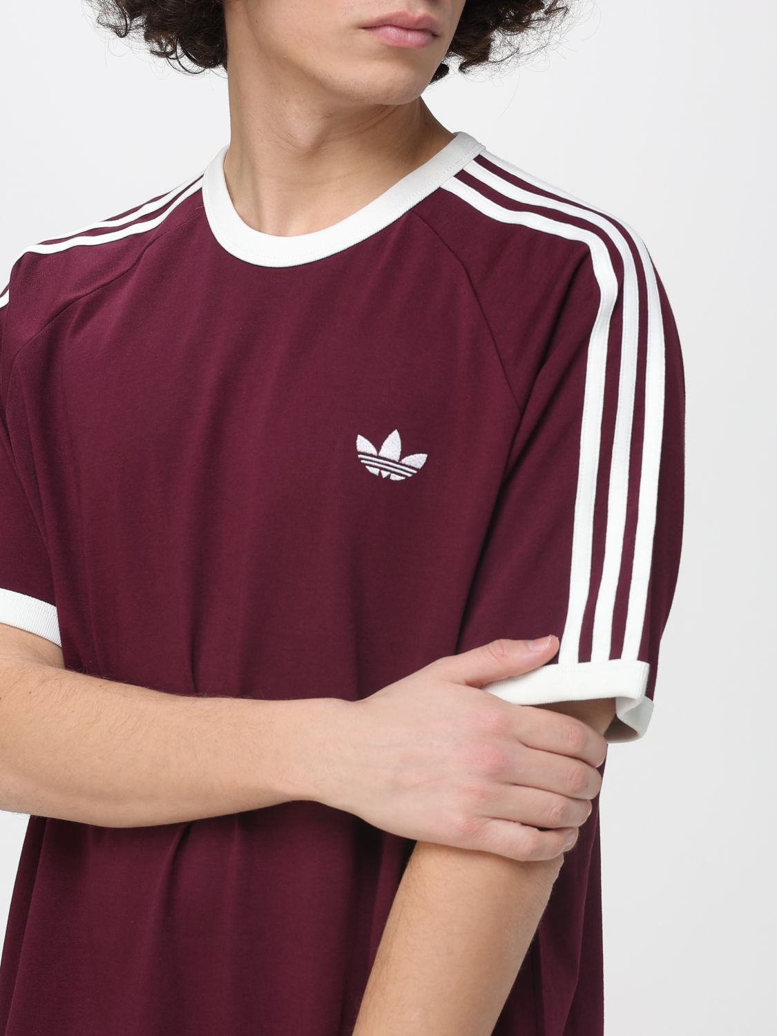 T-Shirt Men color Burgundy