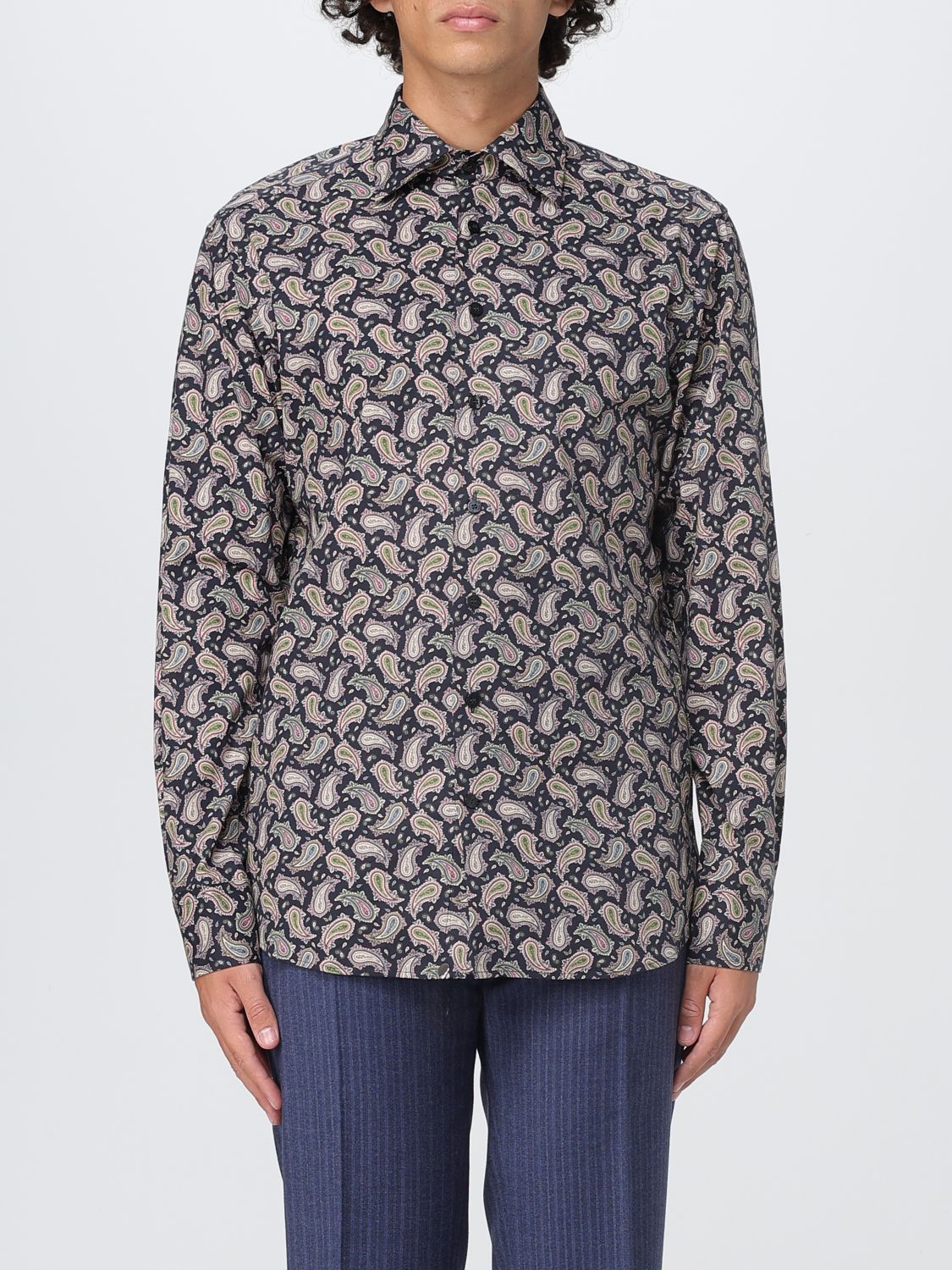 Shirt Men color Navy