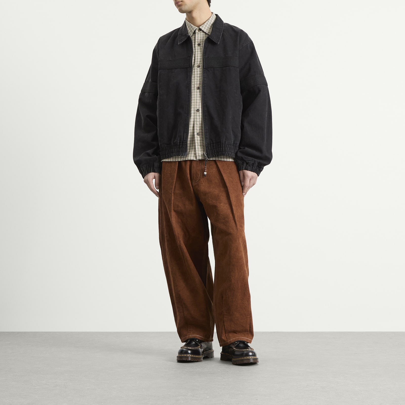 Men's Celtic Track Jacket in Ash