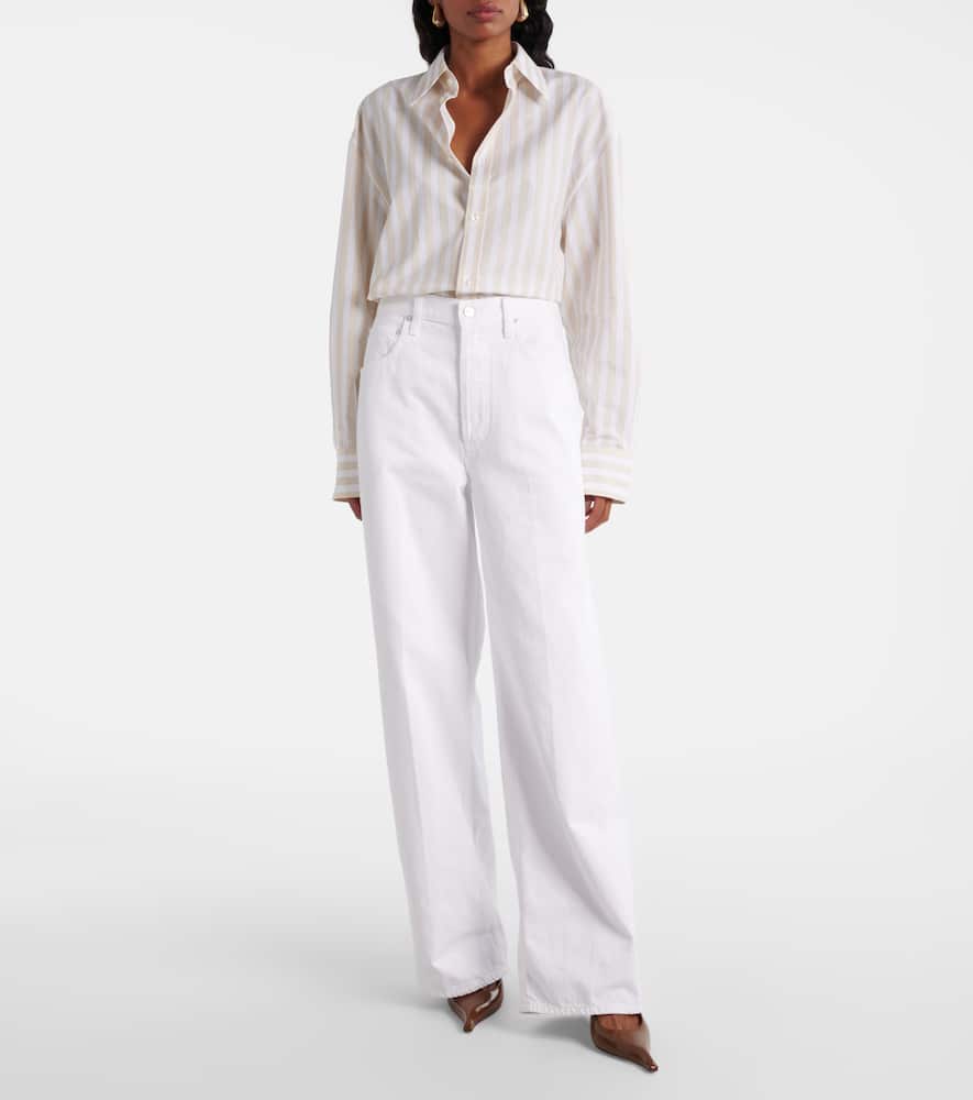 Ayla high-rise wide-leg jeans
