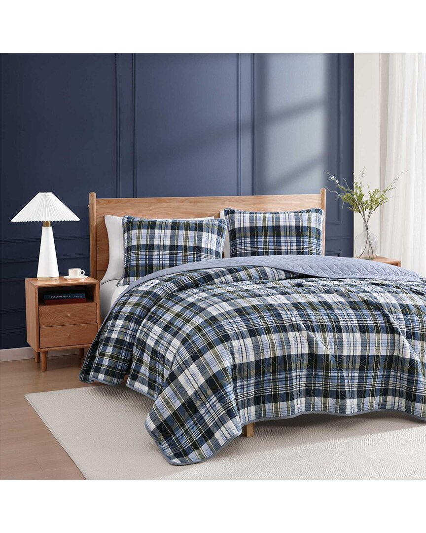 Bleecker Plaid Cotton Quilt Set