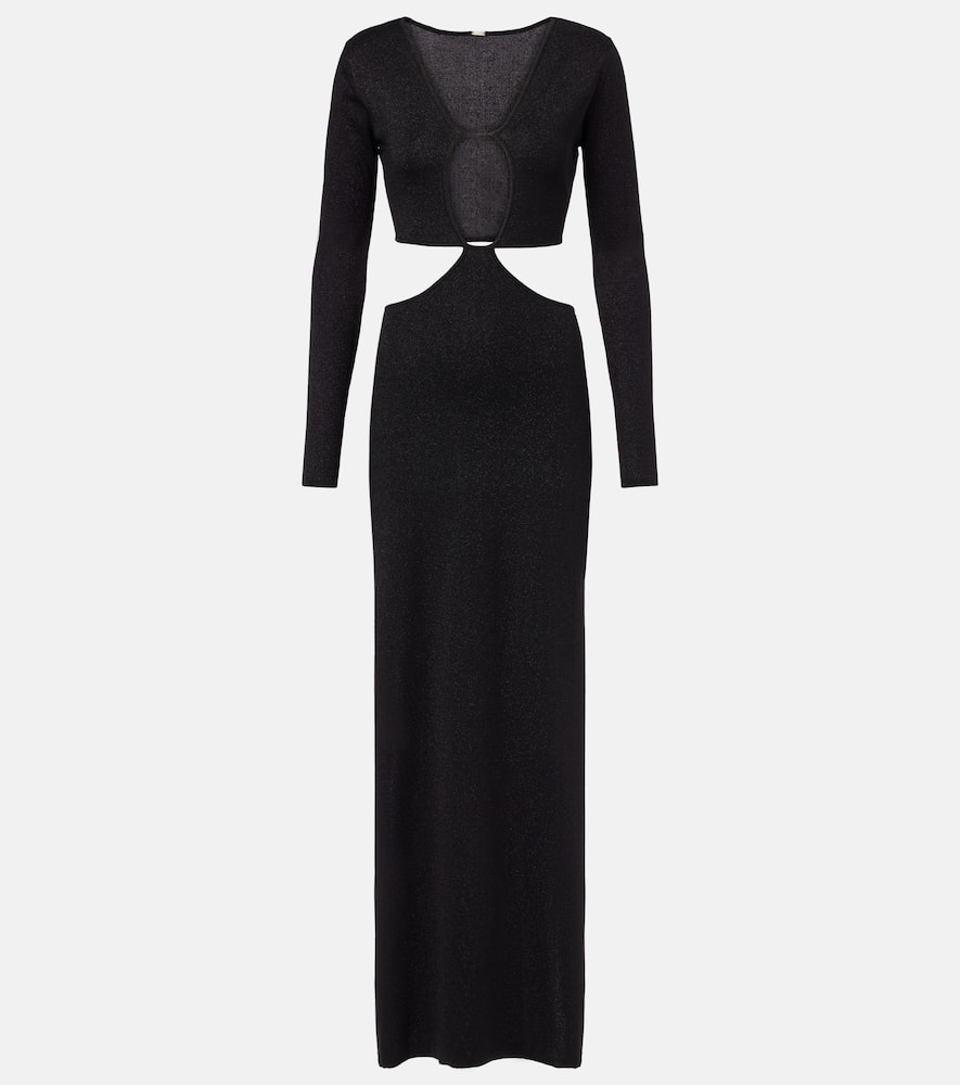 Cutout maxi dress