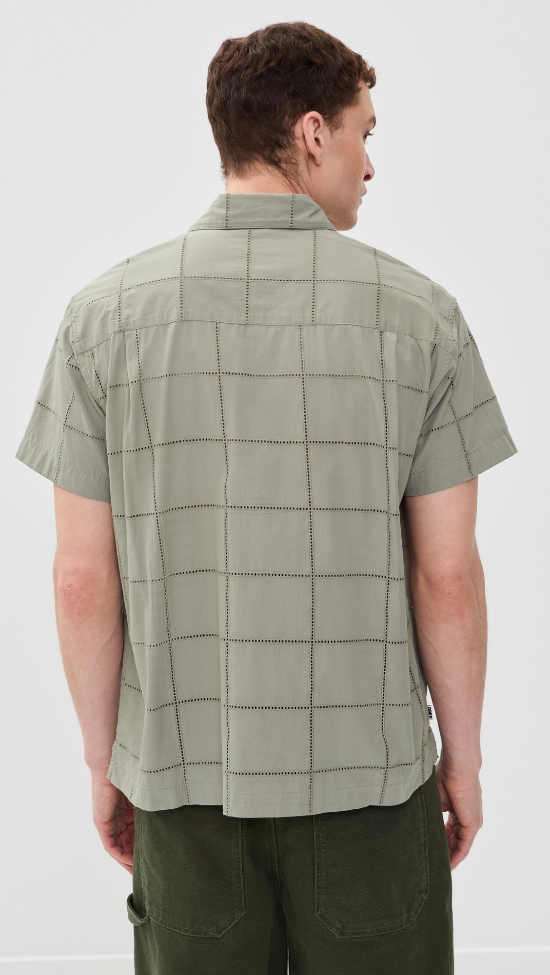 Angelo Woven Top Dried Sage