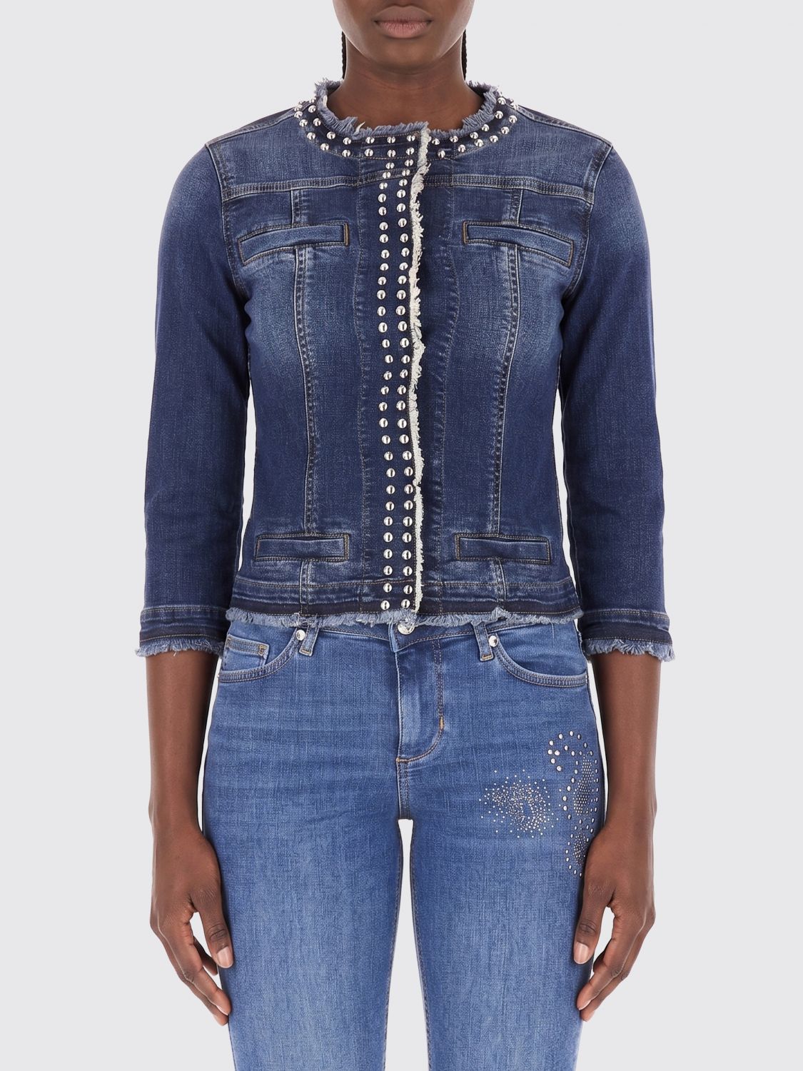 Jacket Woman color Blue