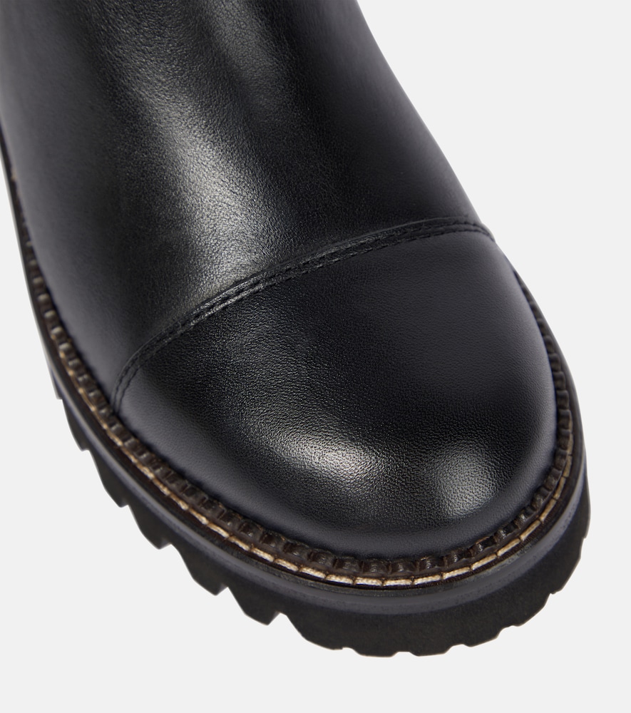 Mallory leather Chelsea boots