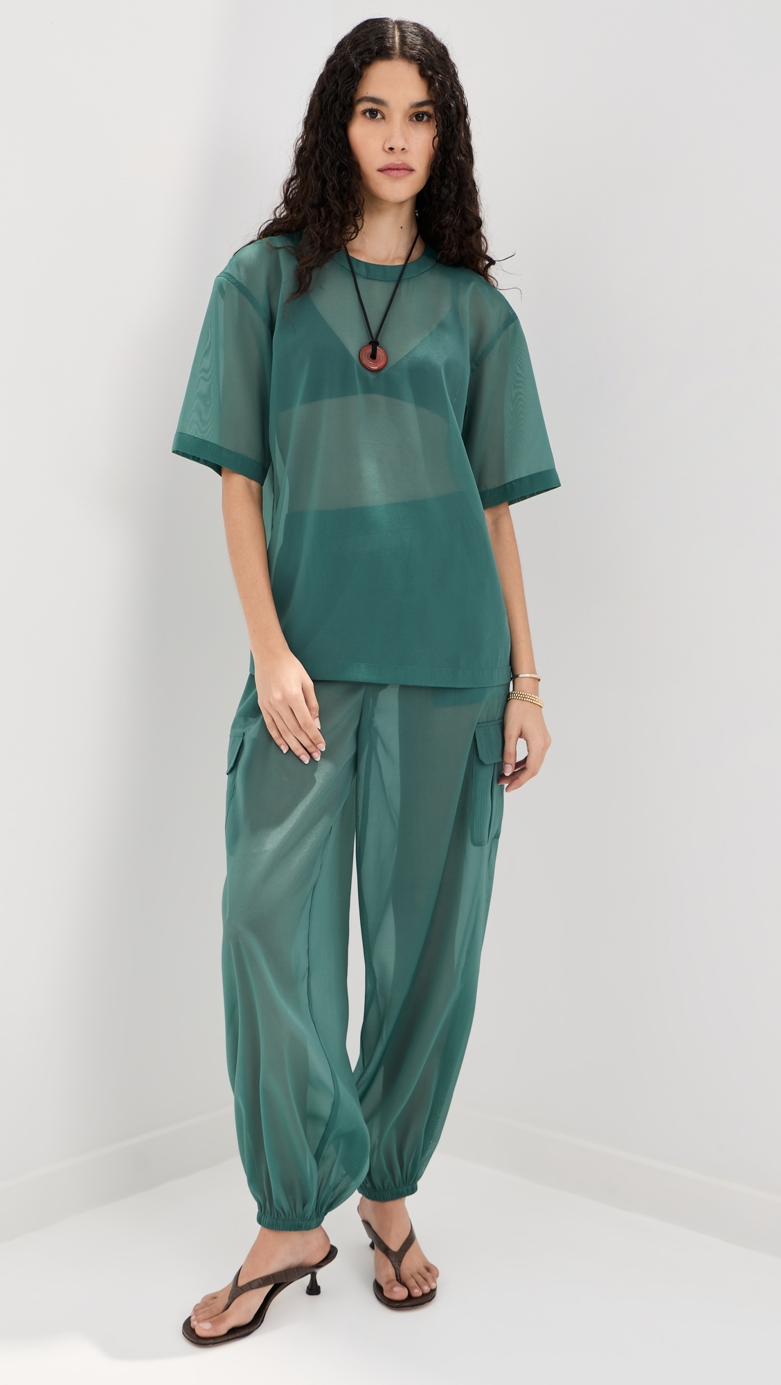 Cargo Pocket Pants Jasper Green