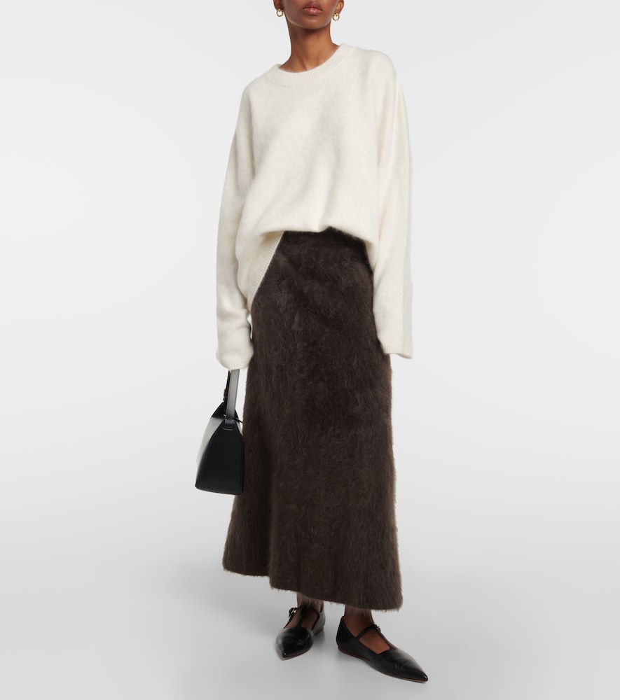 Natalia brushed cashmere sweater