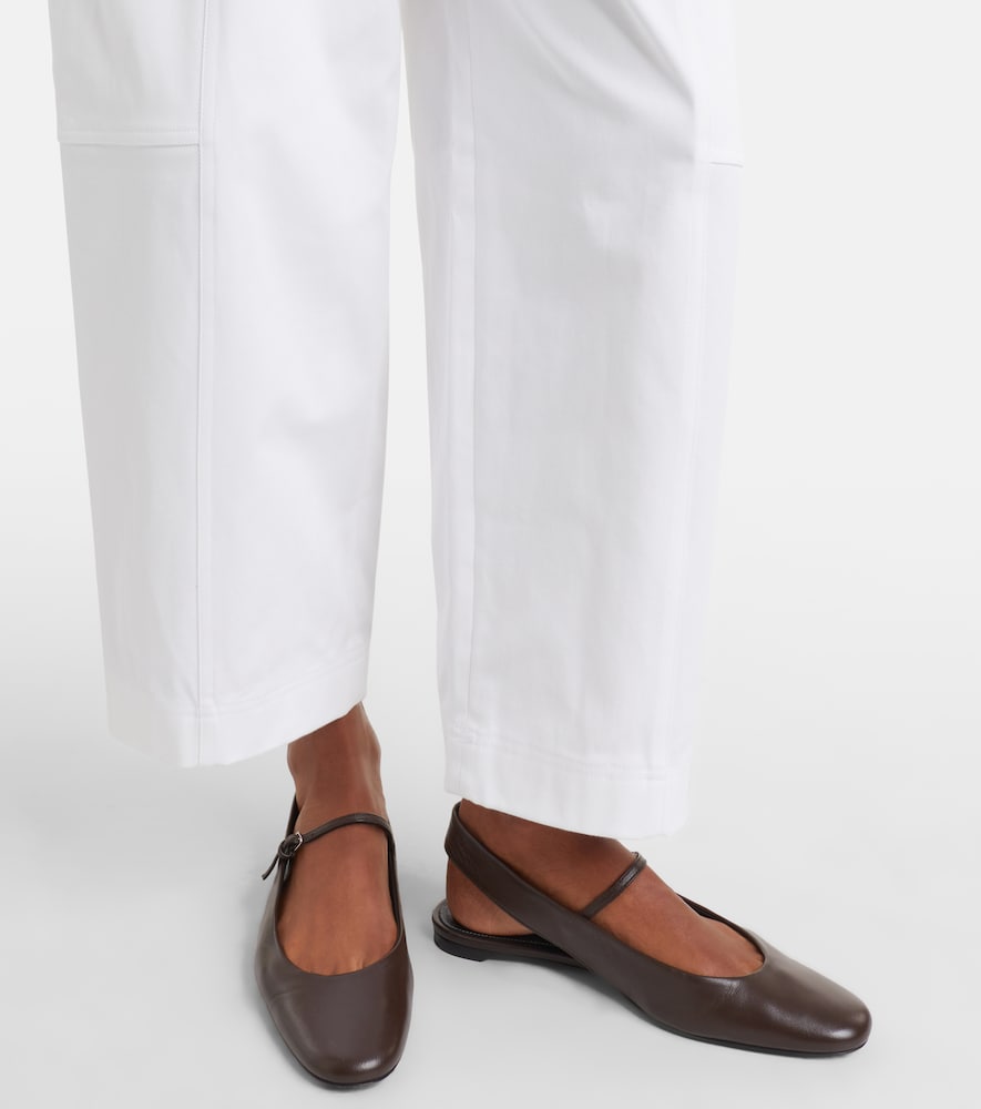 Lepre cotton wide-leg pants