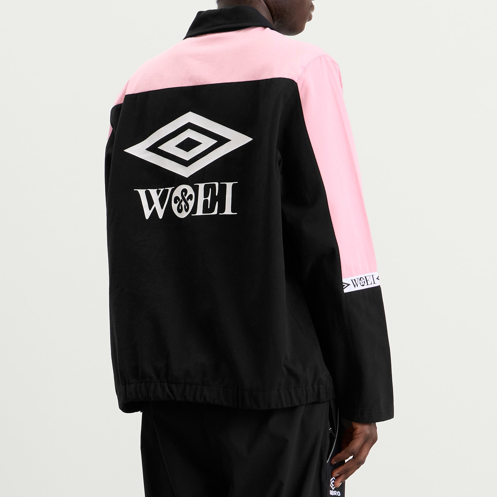 Men's x WOEI Drill Top Black/Pink