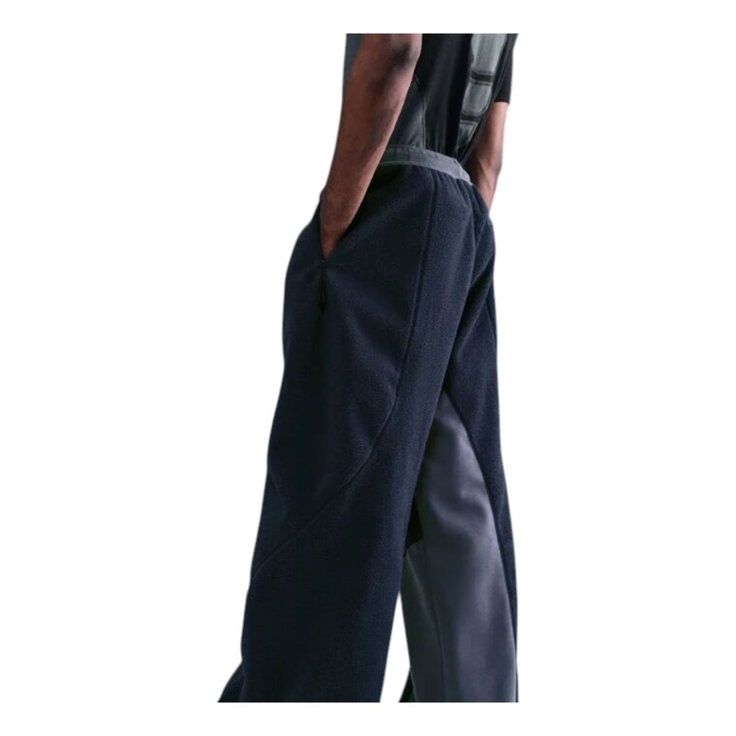 Tech Boreas Knit Open-Hem Trousers 'Thunder Blue Obsidian Black'