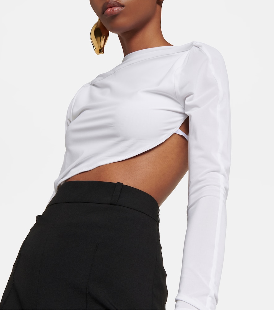 Le Body Carozzu mesh bodysuit