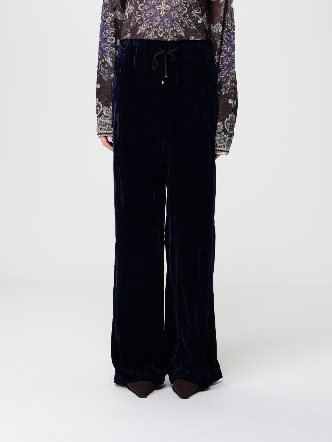 Pants Woman color Marine