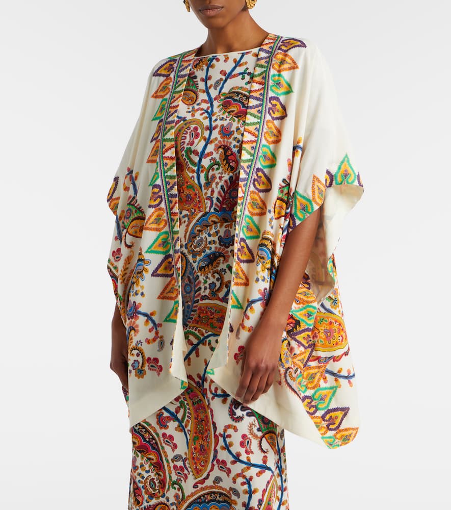 Printed beach cover-up