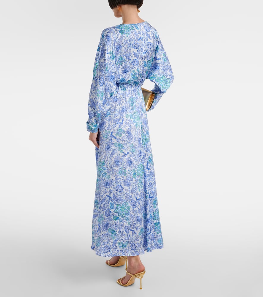 Printed midi dress