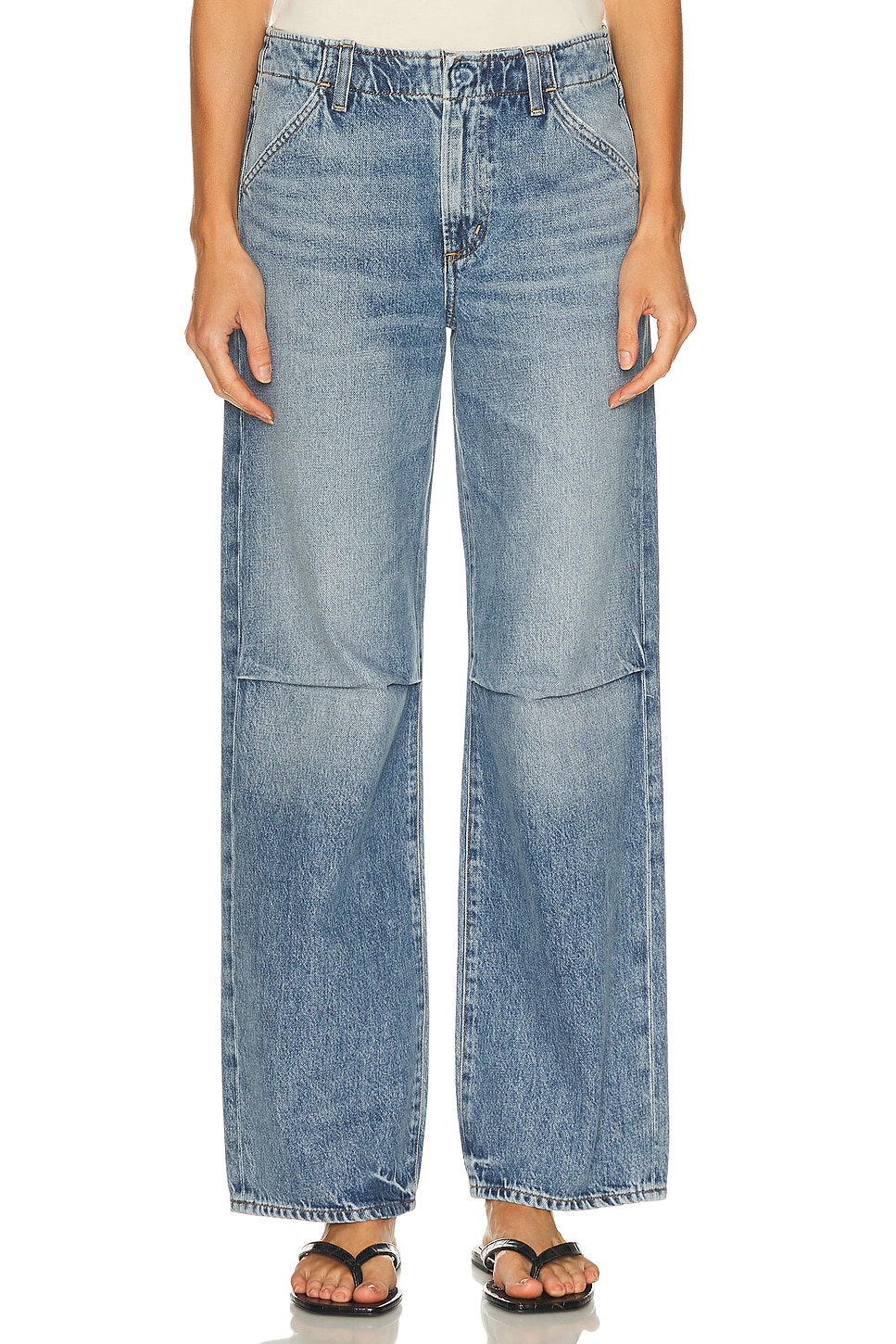 Citizens of Humanity Pasha Trouser in Telegraph - Blue. 24 also , 26, 27, 29, 30, 32