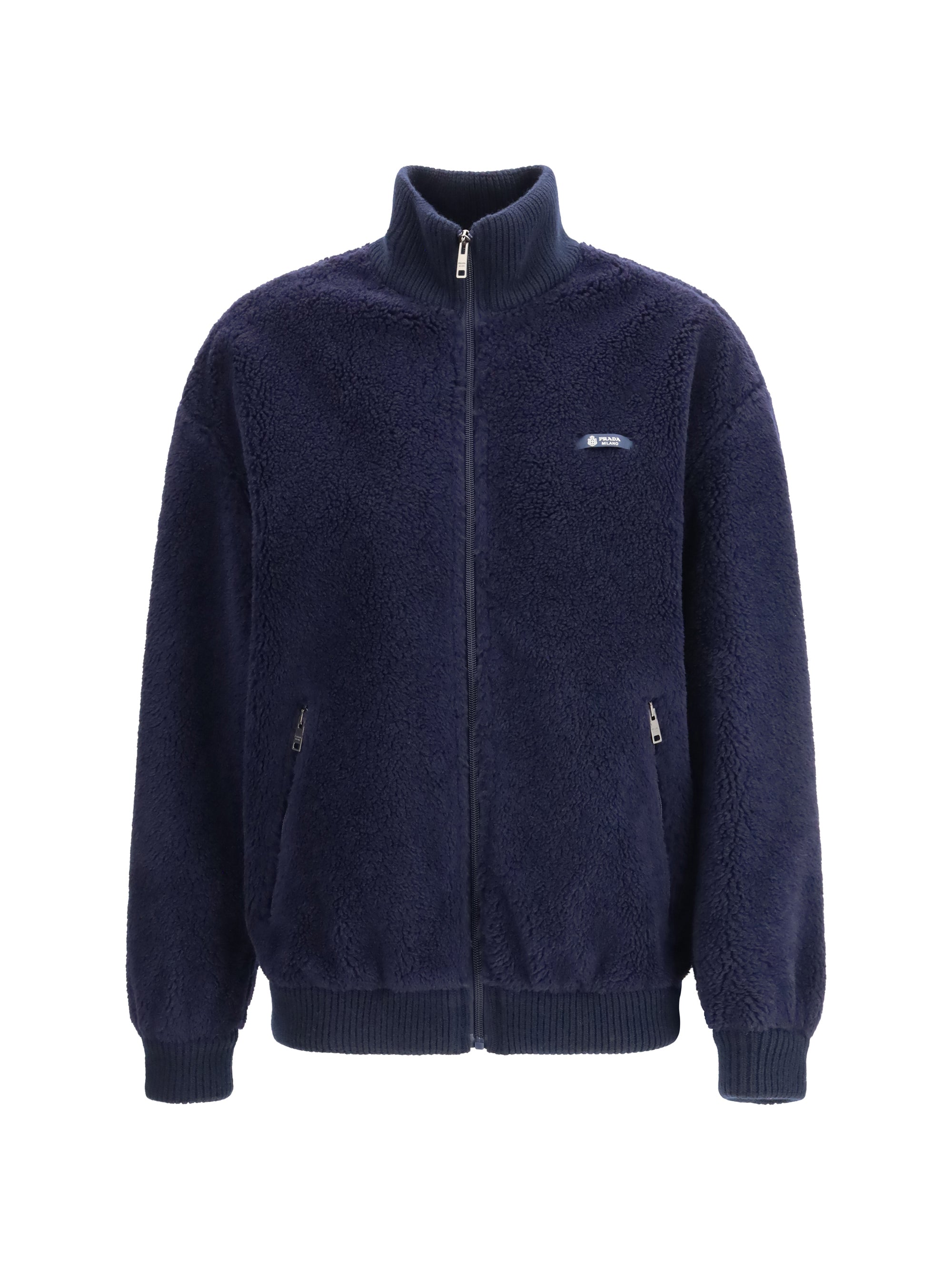 Fleece Jacket — Navy