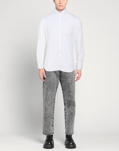 Man Shirt White Size 15 ½ Cotton