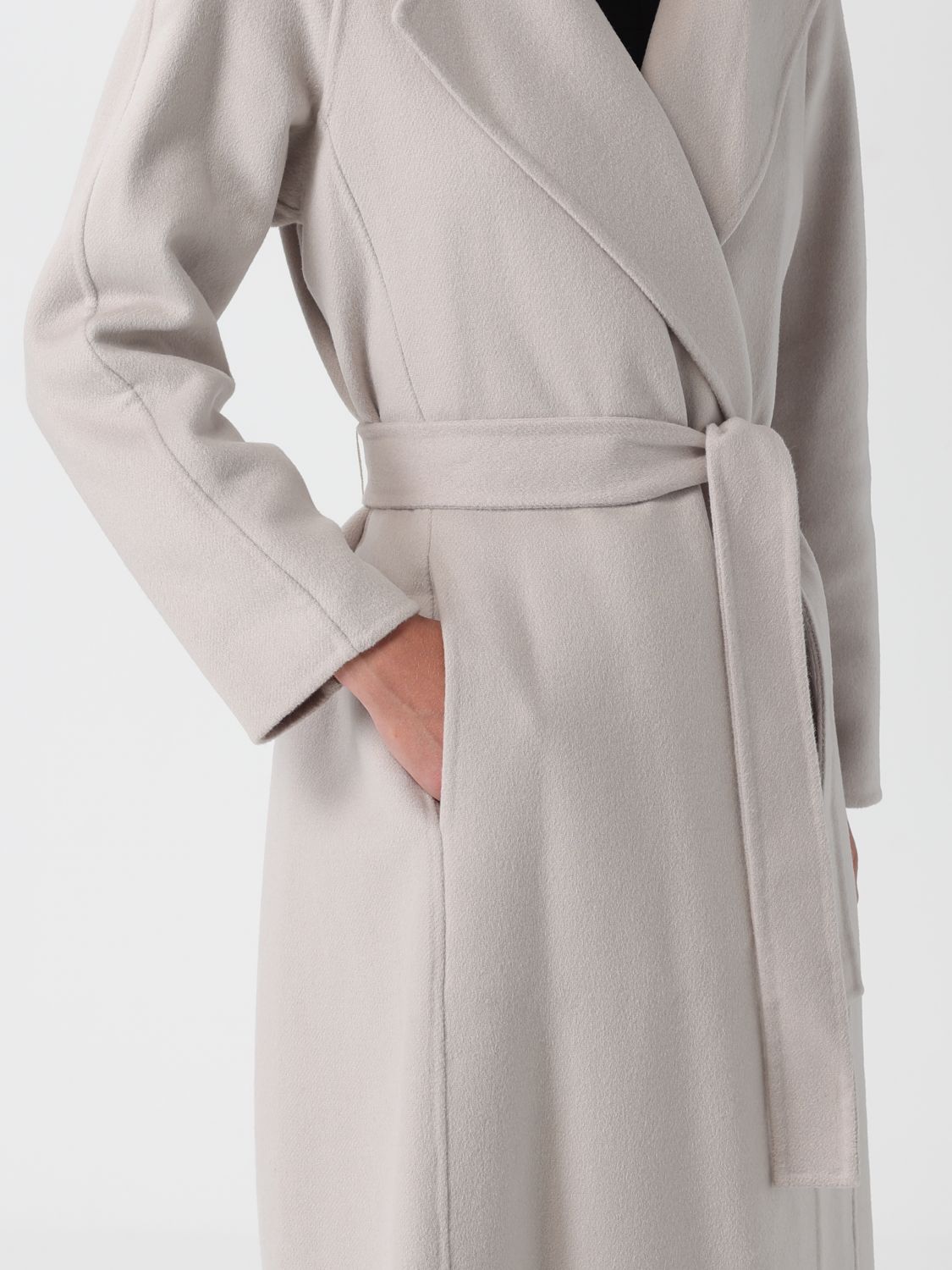 Coat PALTÒ Woman color White