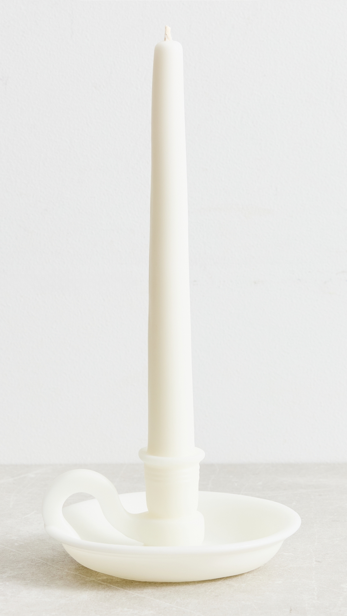 Forme Soy Wax Candlestick Cream One Size