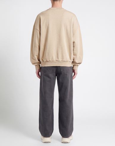 Man Sweatshirt Beige Size XXL Organic cotton