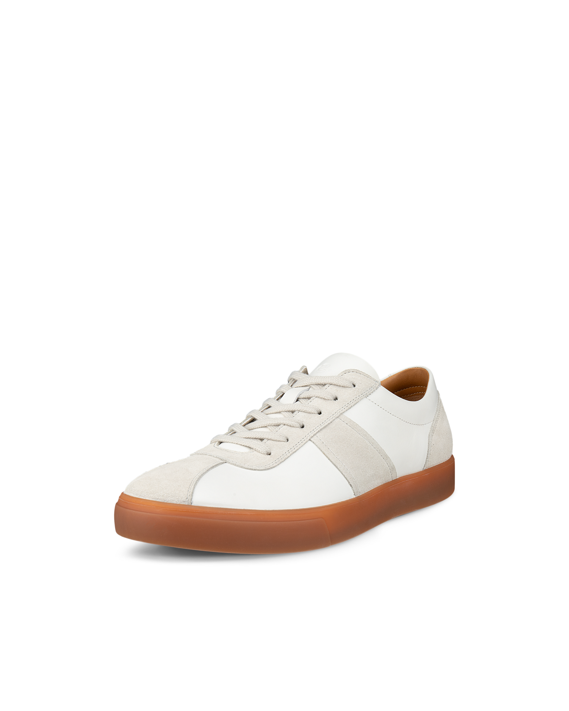 SOFT 10 - Men's Leather Trainer - White - 41