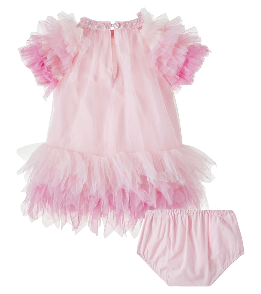 Baby Ocean Ember dress and bloomers set