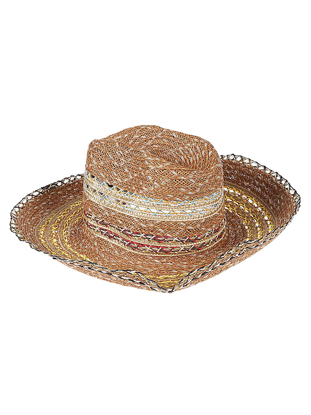 Raffia Fedora — tan