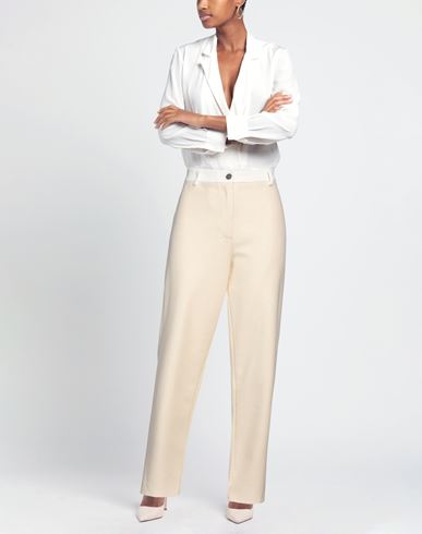 Woman Pants Ivory