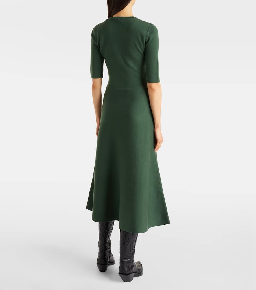 Seymore wool, cashmere, and silk midi dress