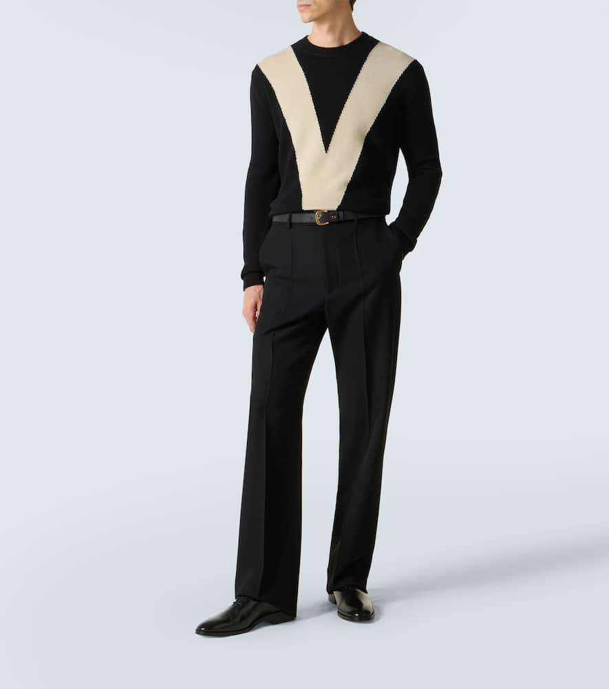 Virgin wool sweater