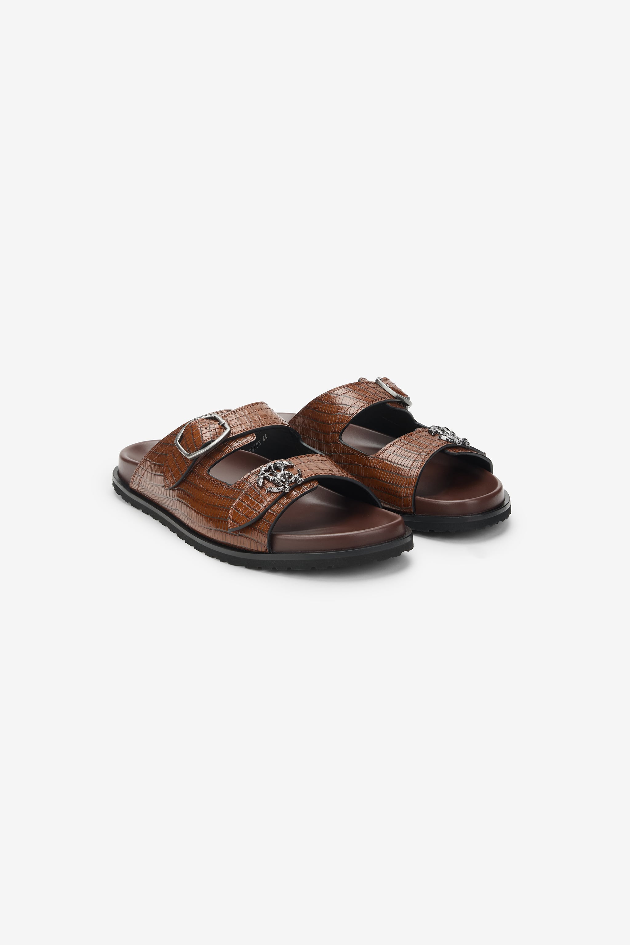 Leather Sandal With Buckle