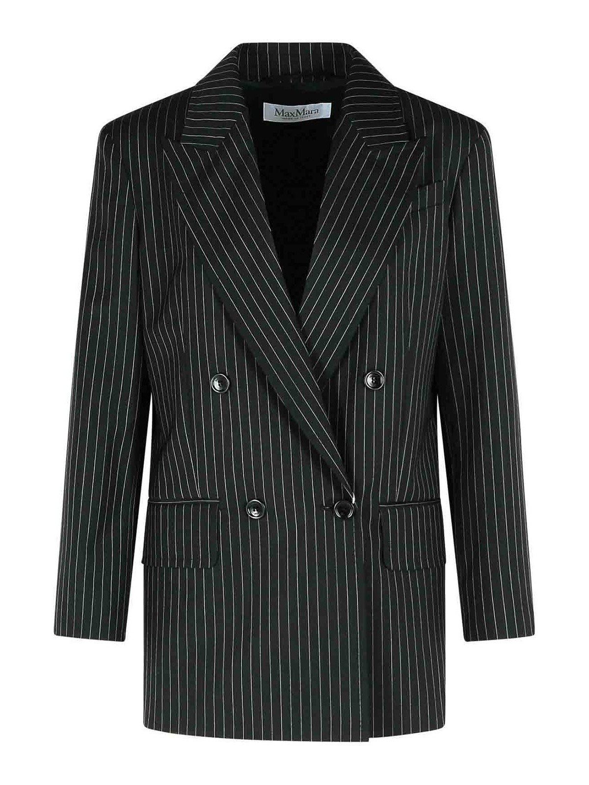 Mattia Pinstriped Virgin Wool Blazer