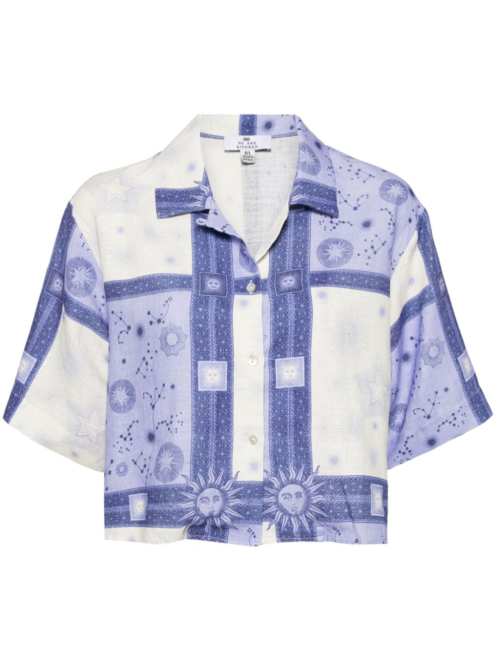 Celeste linen shirt - Purple